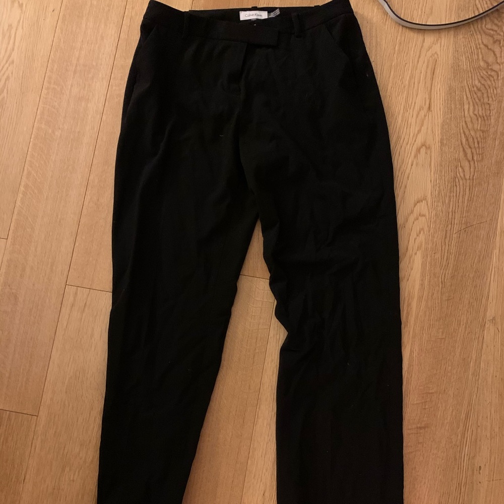 High waisted work pants